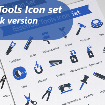 Ruler Painting Icon Sets 179257