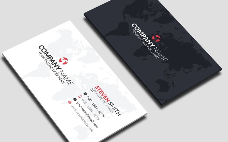 Company Name - Corporate Business Card