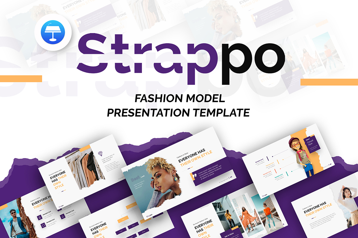 Strappo - Fashion Creative Keynote Template