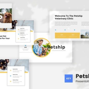 Pet Care Keynote Templates 179578