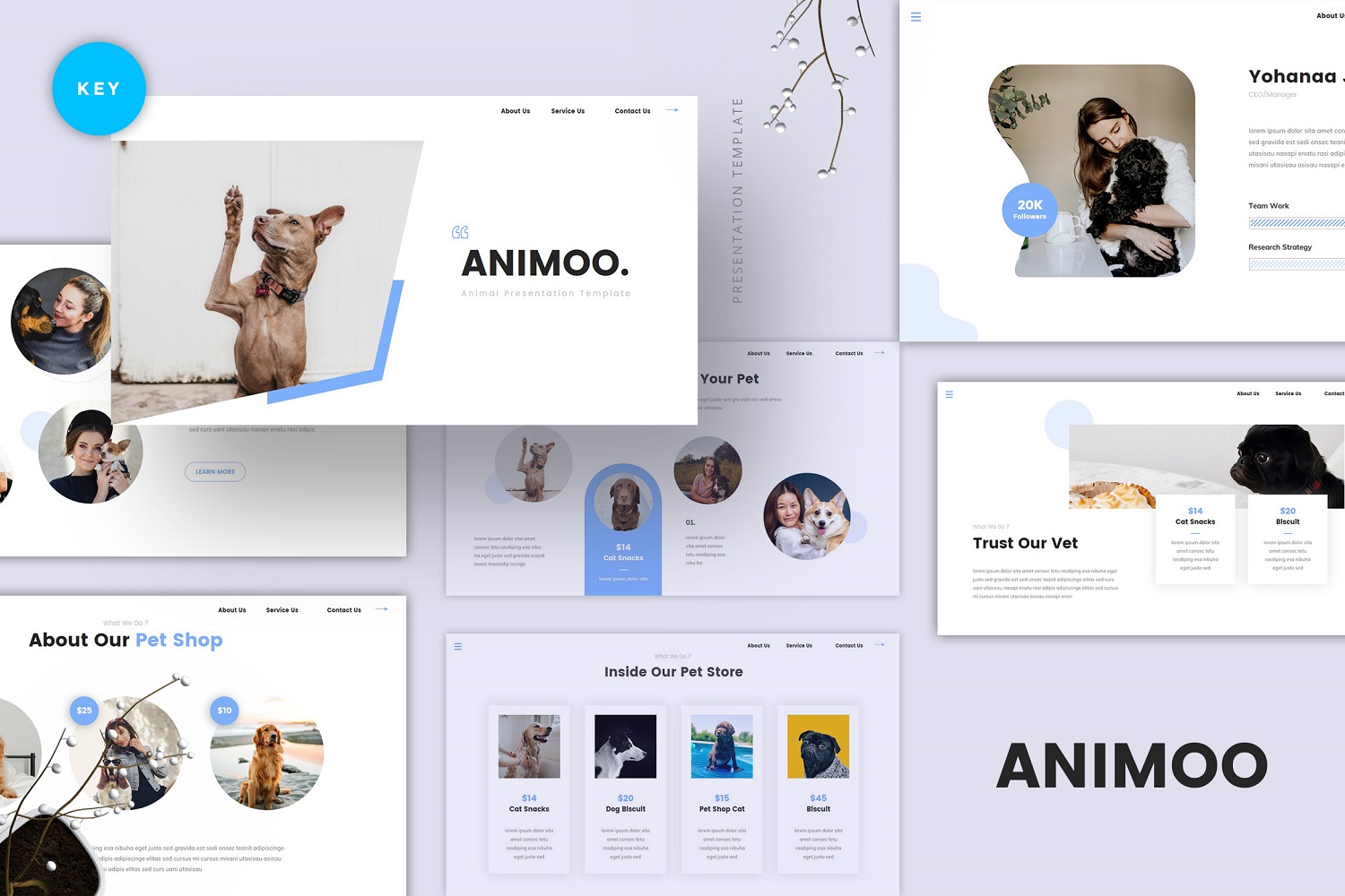 Animoo - Animal Keynote Template