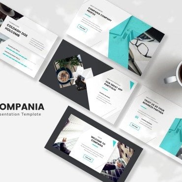 Profile Company Keynote Templates 179587