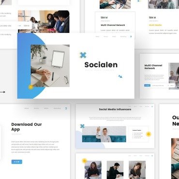 Media Content Keynote Templates 179594