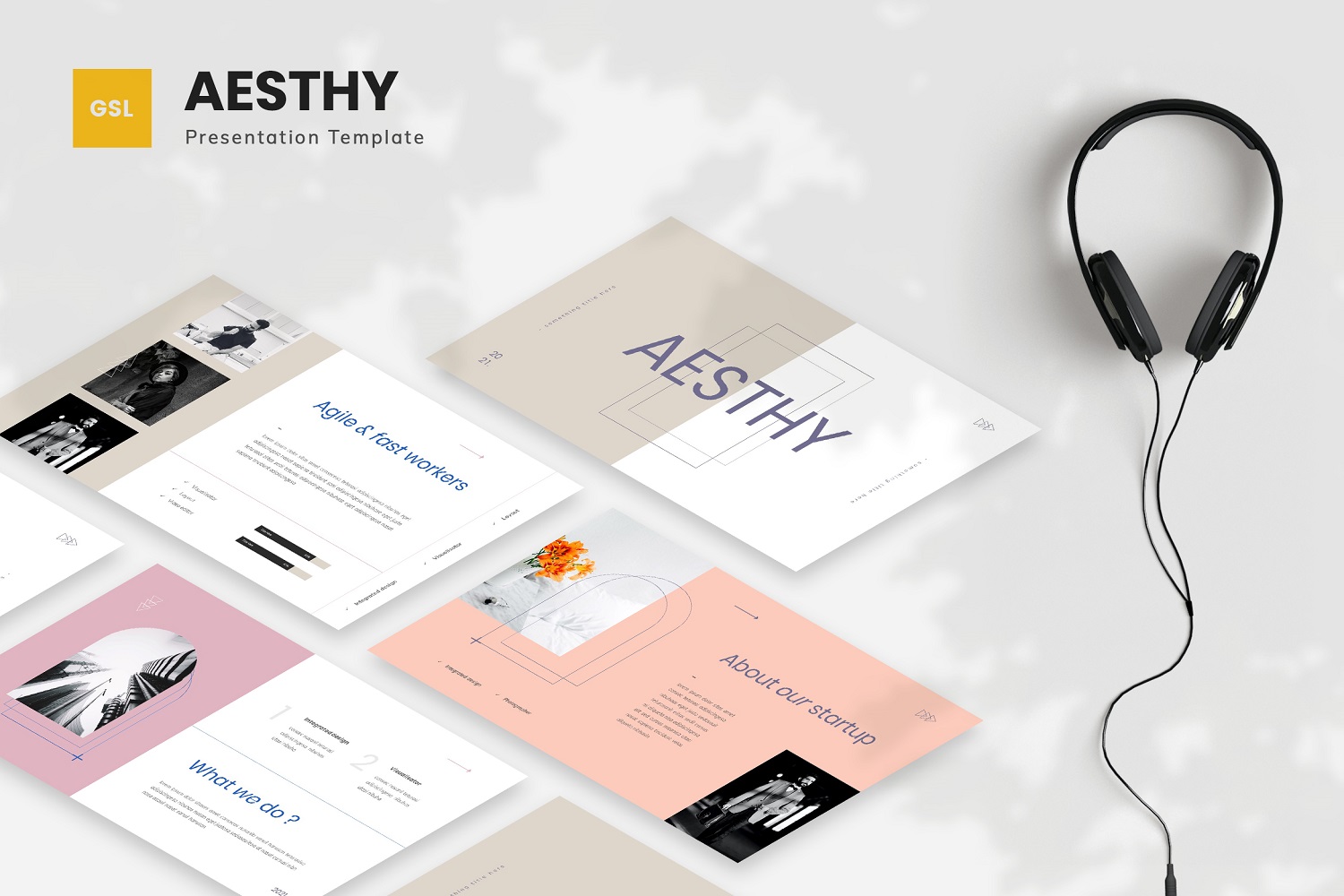 Aesthy - Aesthetic Google Slides Template
