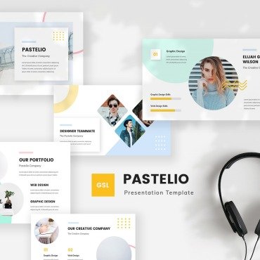 Portfolio Personal Google Slides 179615