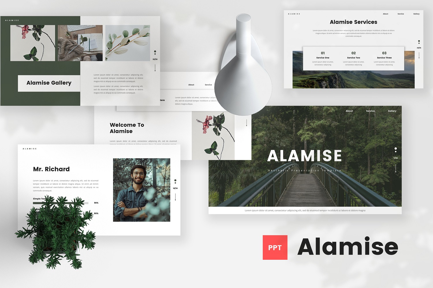 Alamise - Aesthetic Powerpoint Template