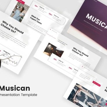 Musical Artist PowerPoint Templates 179624