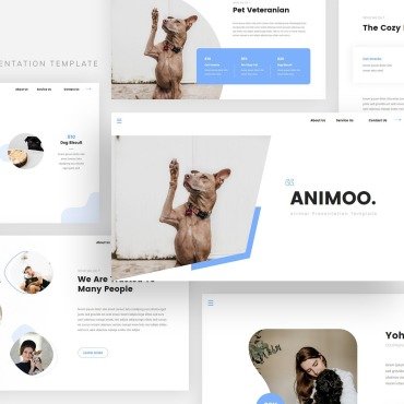 Animal Dog PowerPoint Templates 179633