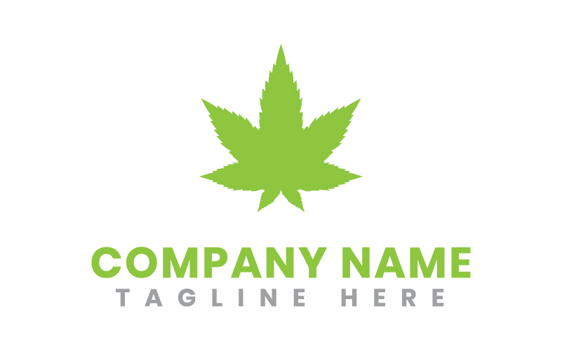 Eco Canna Business Logo Template