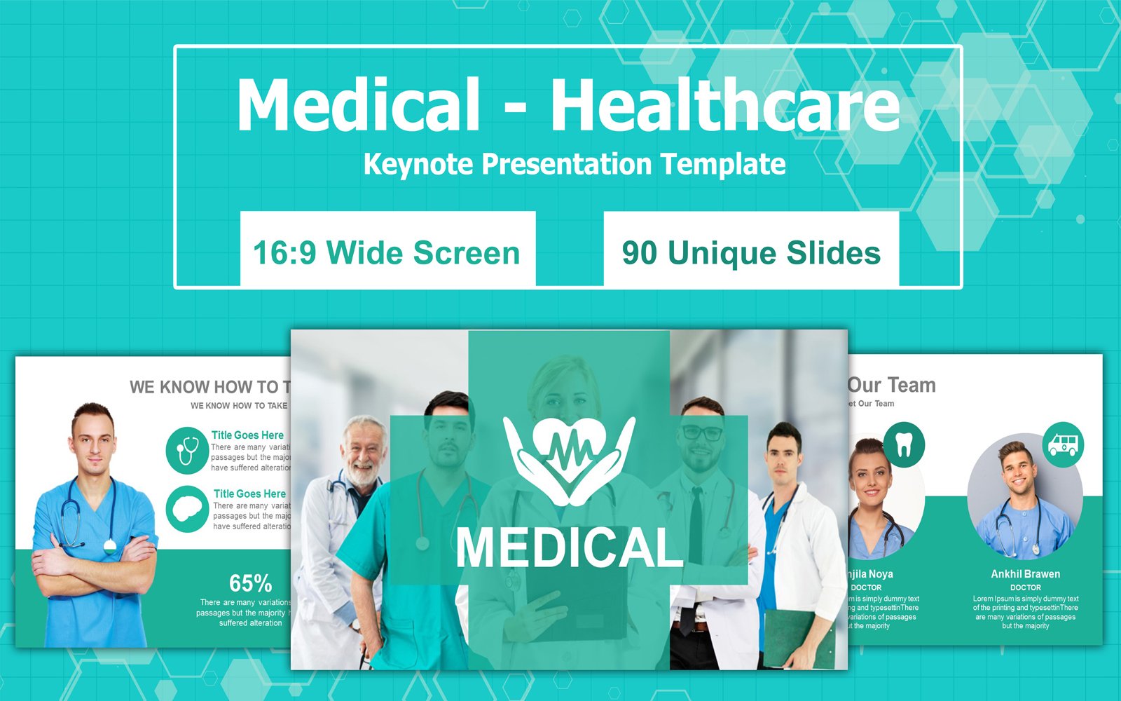 Medical - Healthcare Keynote Presentation Template
