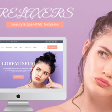 Beauty Saloon Responsive Website Templates 179950