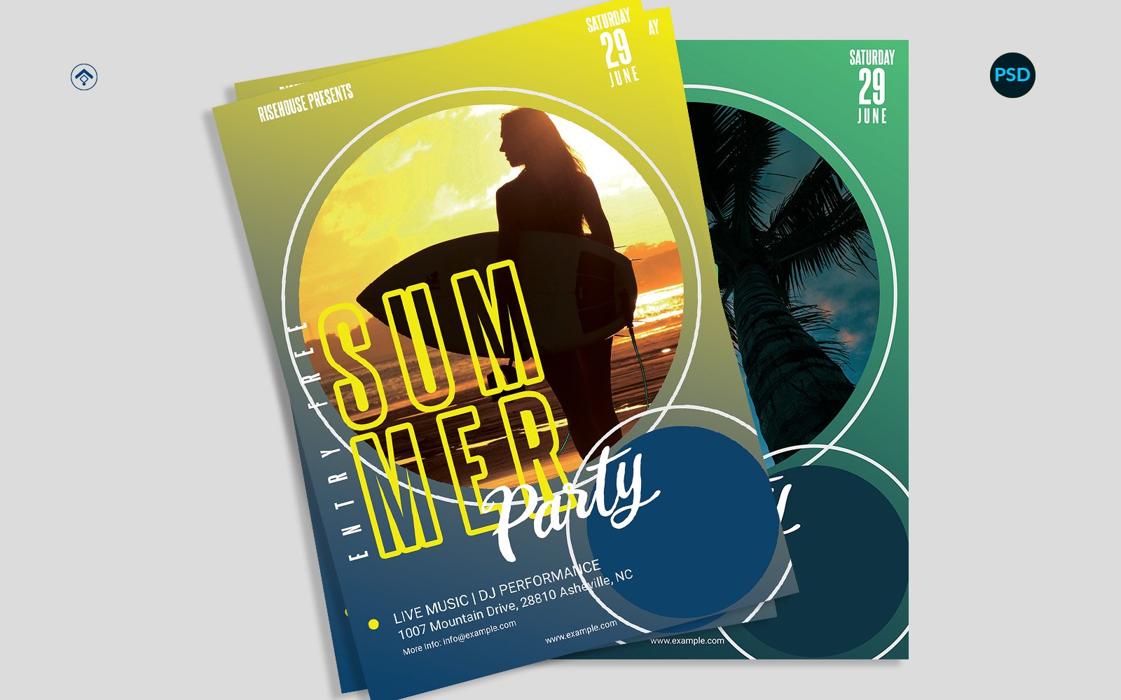 Summer Party Flyer V3