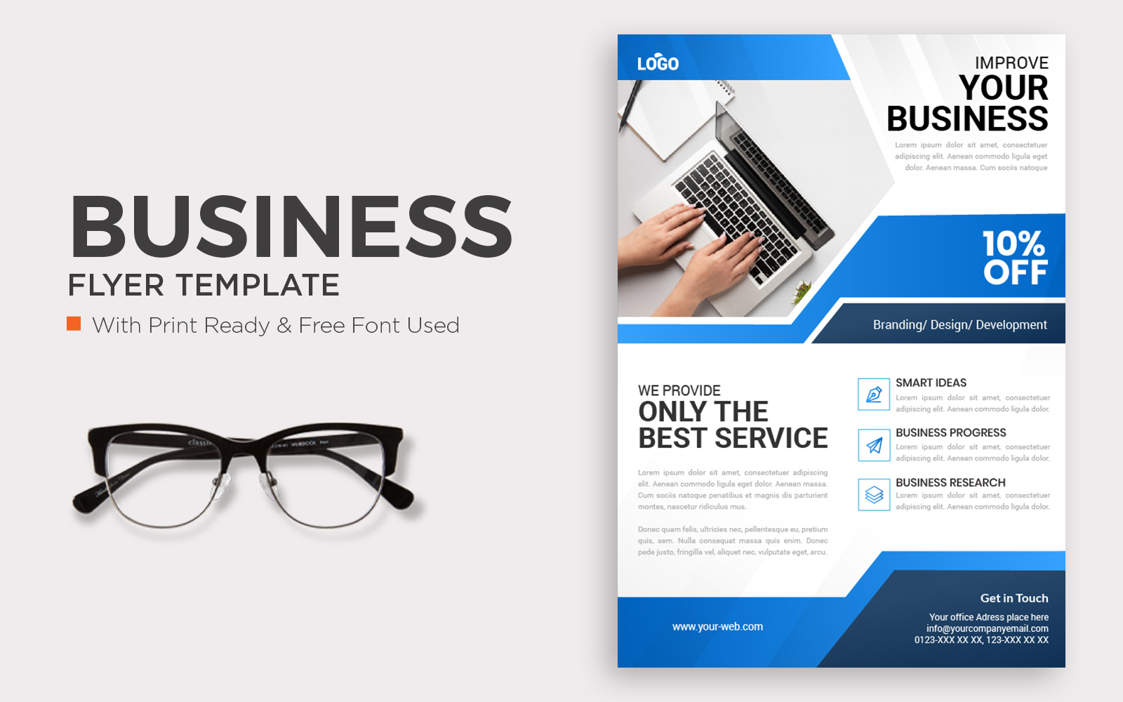 Corporate Flyer Template Design