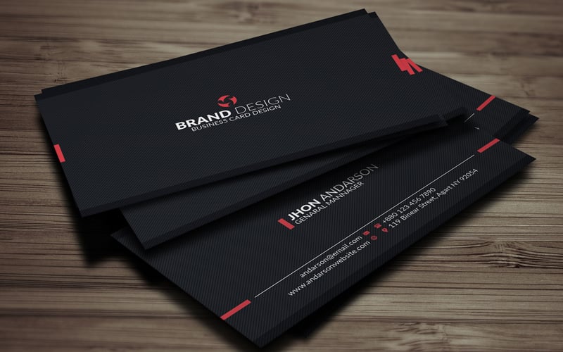 Creative mimimalst Business Card Vol_ 91