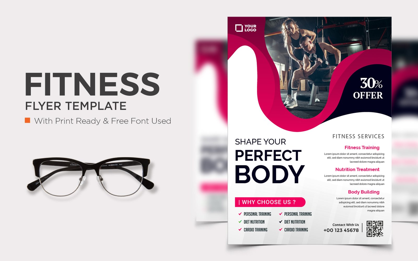 Modern Fitness & Gym Flyer