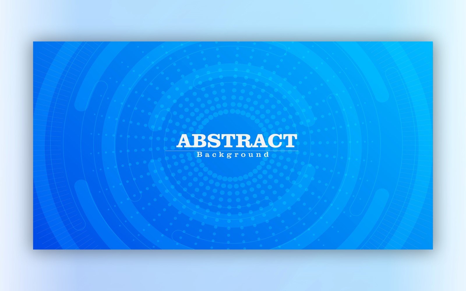 Modern Abstract Blue Background 2