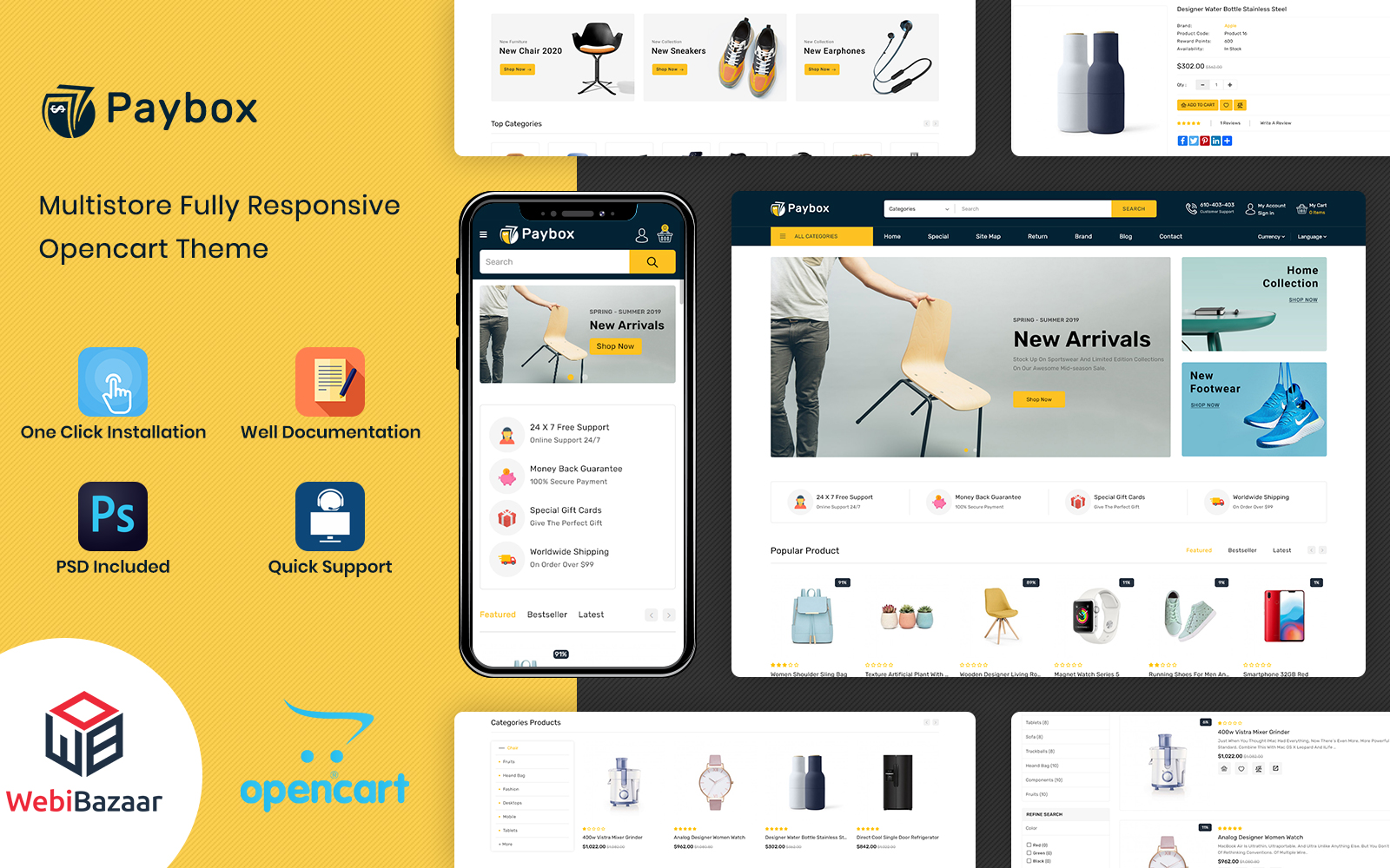 Paybox - Multipurpose OpenCart Template