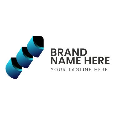 Blue Branding Logo Templates 180356