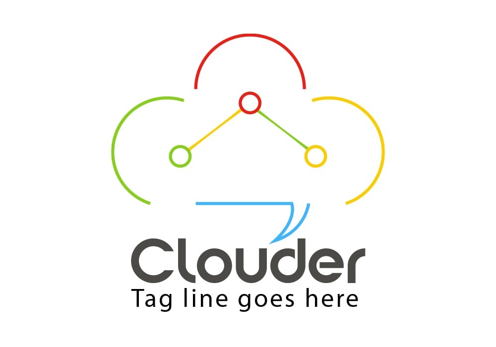 Community Cloud Chat Logo Template