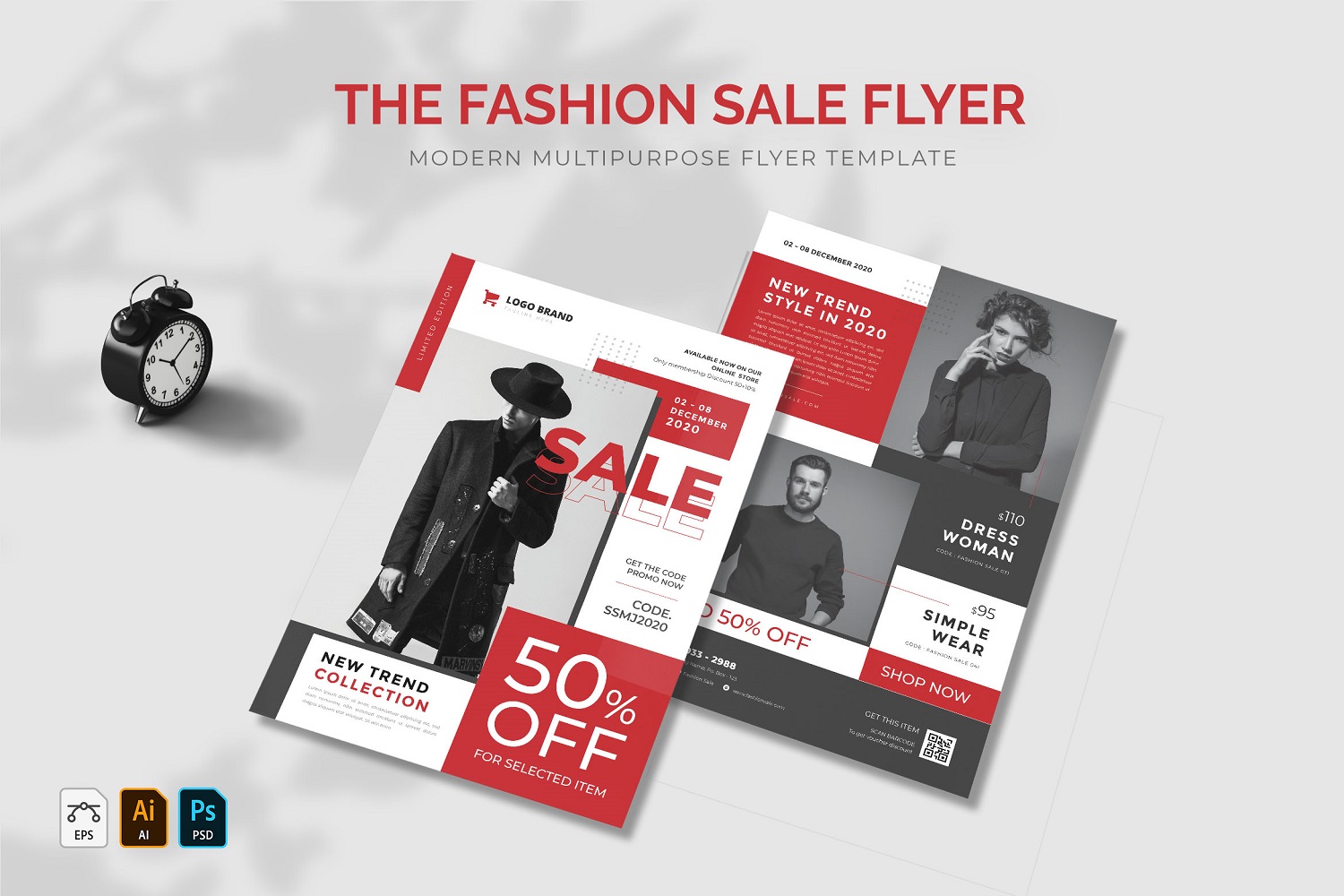 The Fashion Sale Modern Flyer