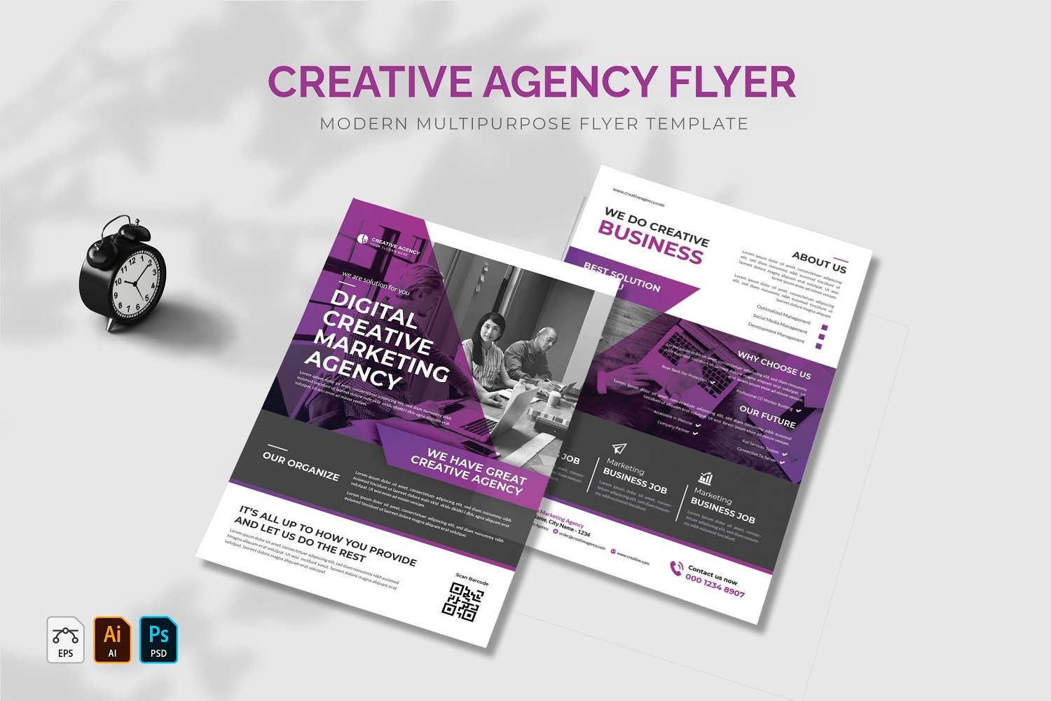 Creative Agency Flyer Template