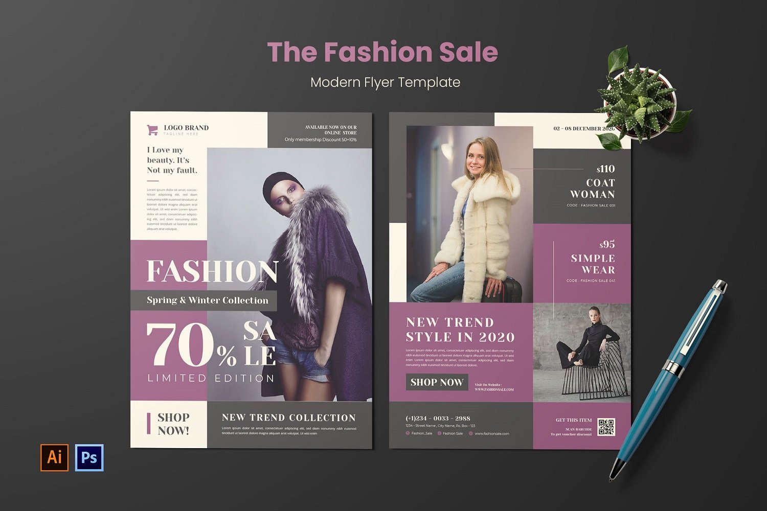 Fashion Sale Modern Flyer