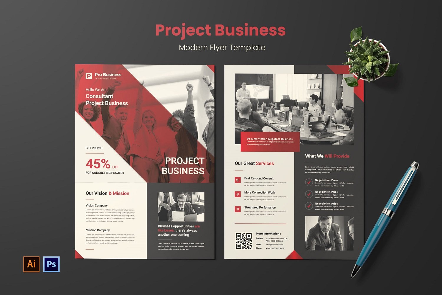 Project Business Modern Flyer