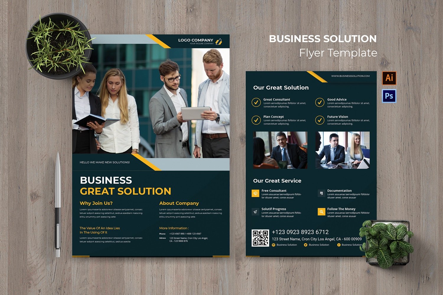 Business Great Solution Flyer