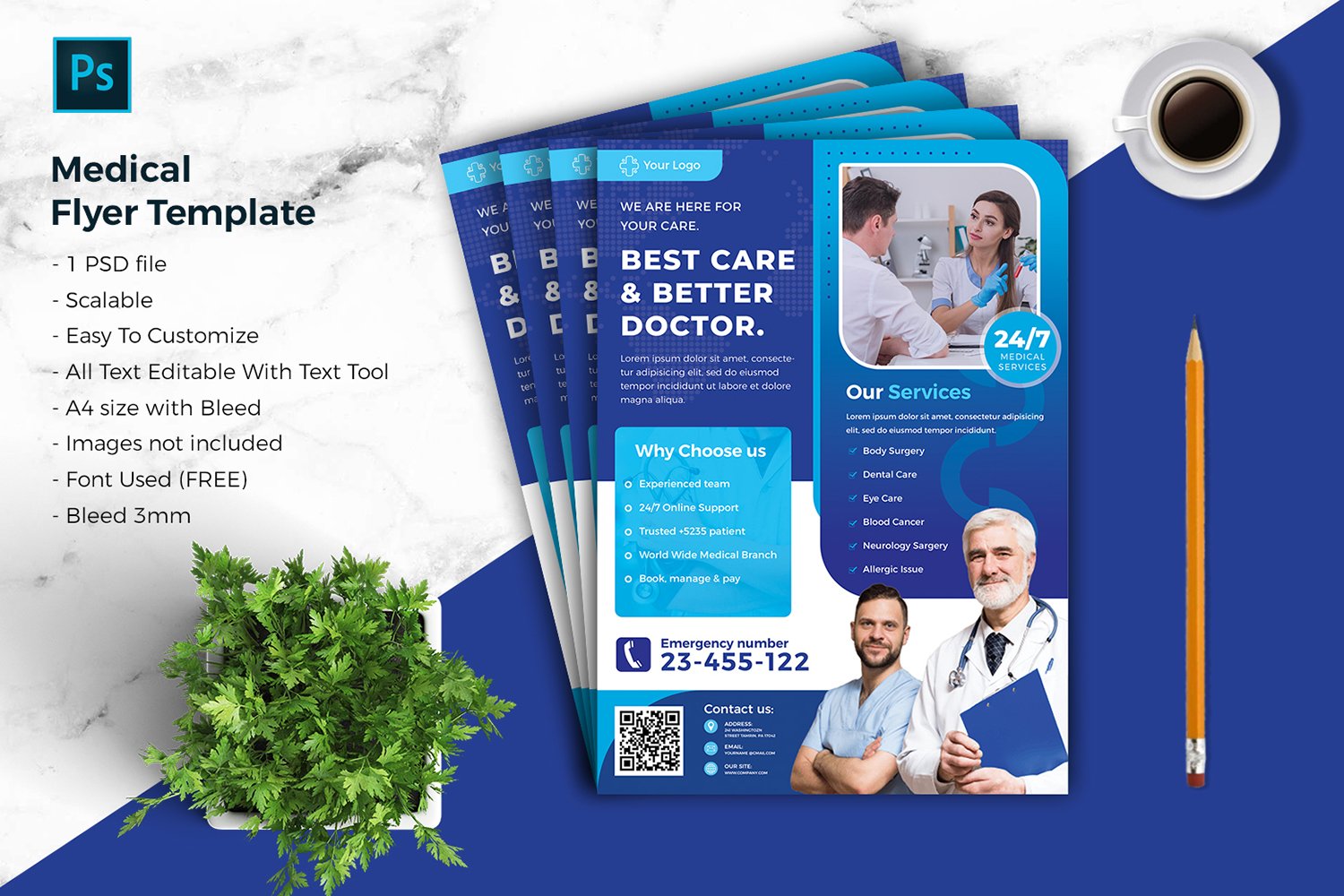 Medical Flyer Template vol.01