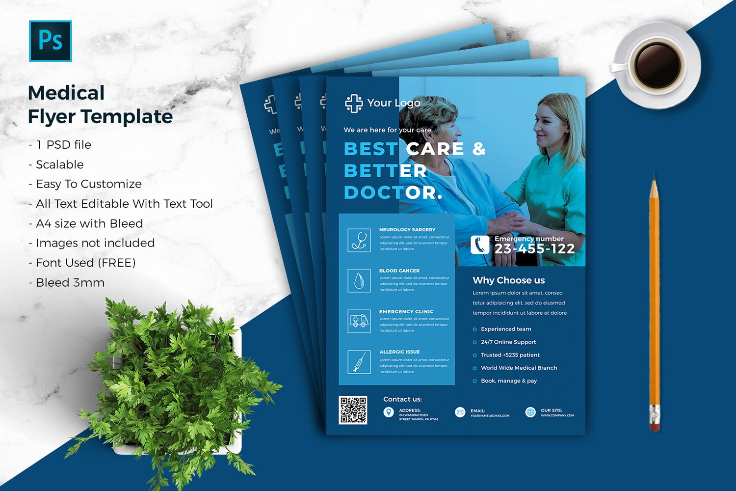 Medical Flyer Template vol.03