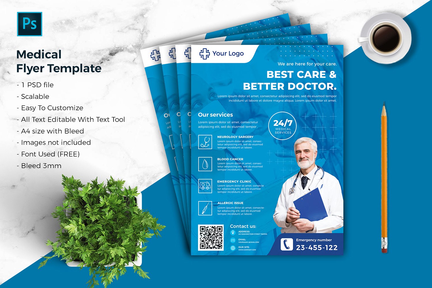 Medical Flyer Template vol.06