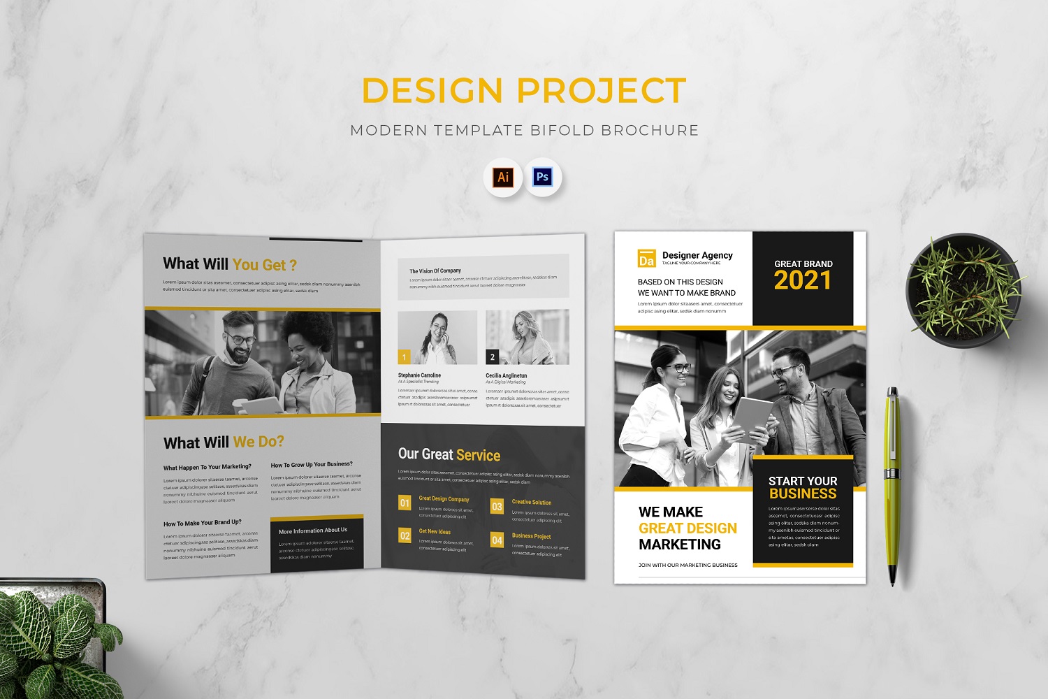 Design Project Bifold Brochure