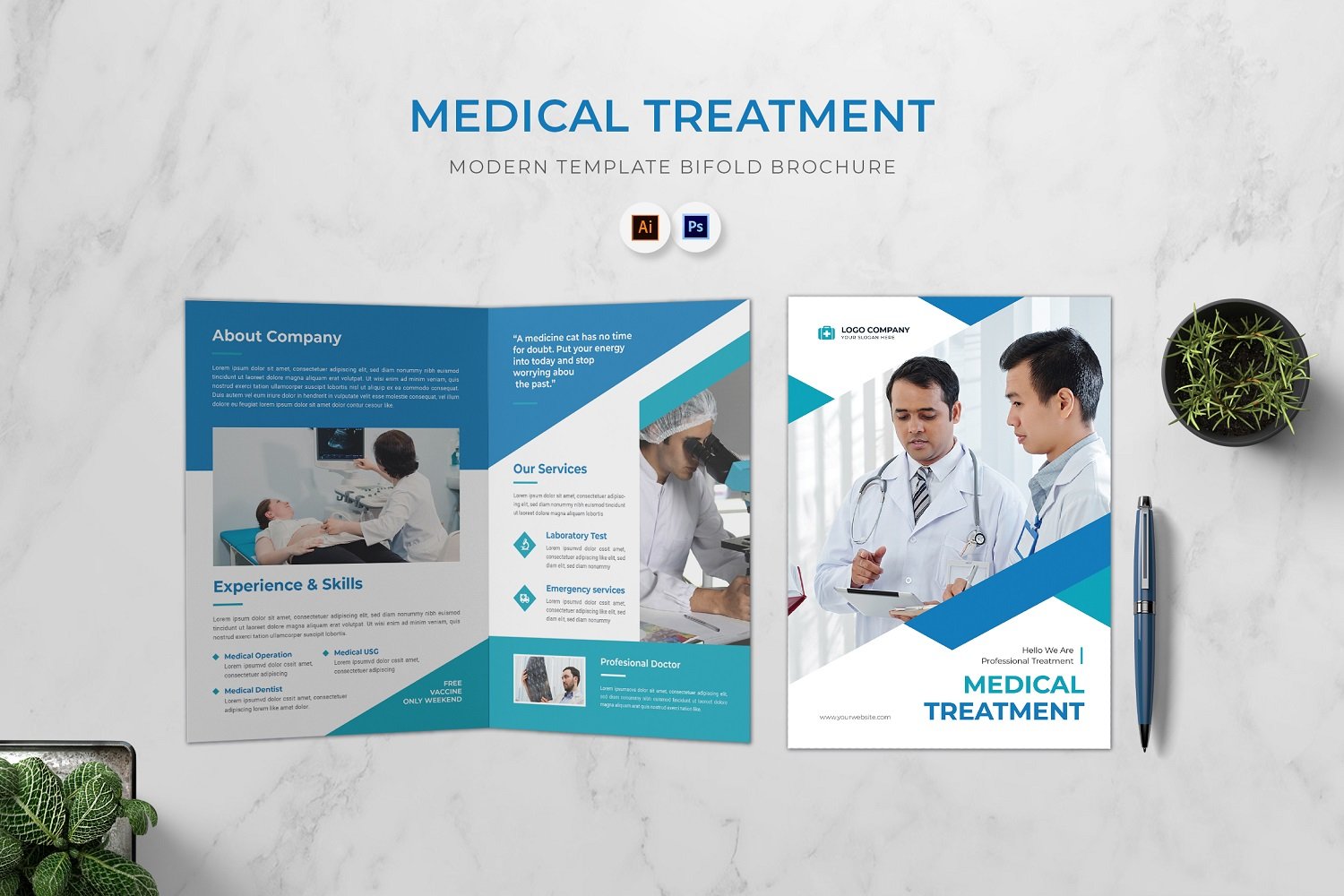 Medical Treatment Bifold Brochure