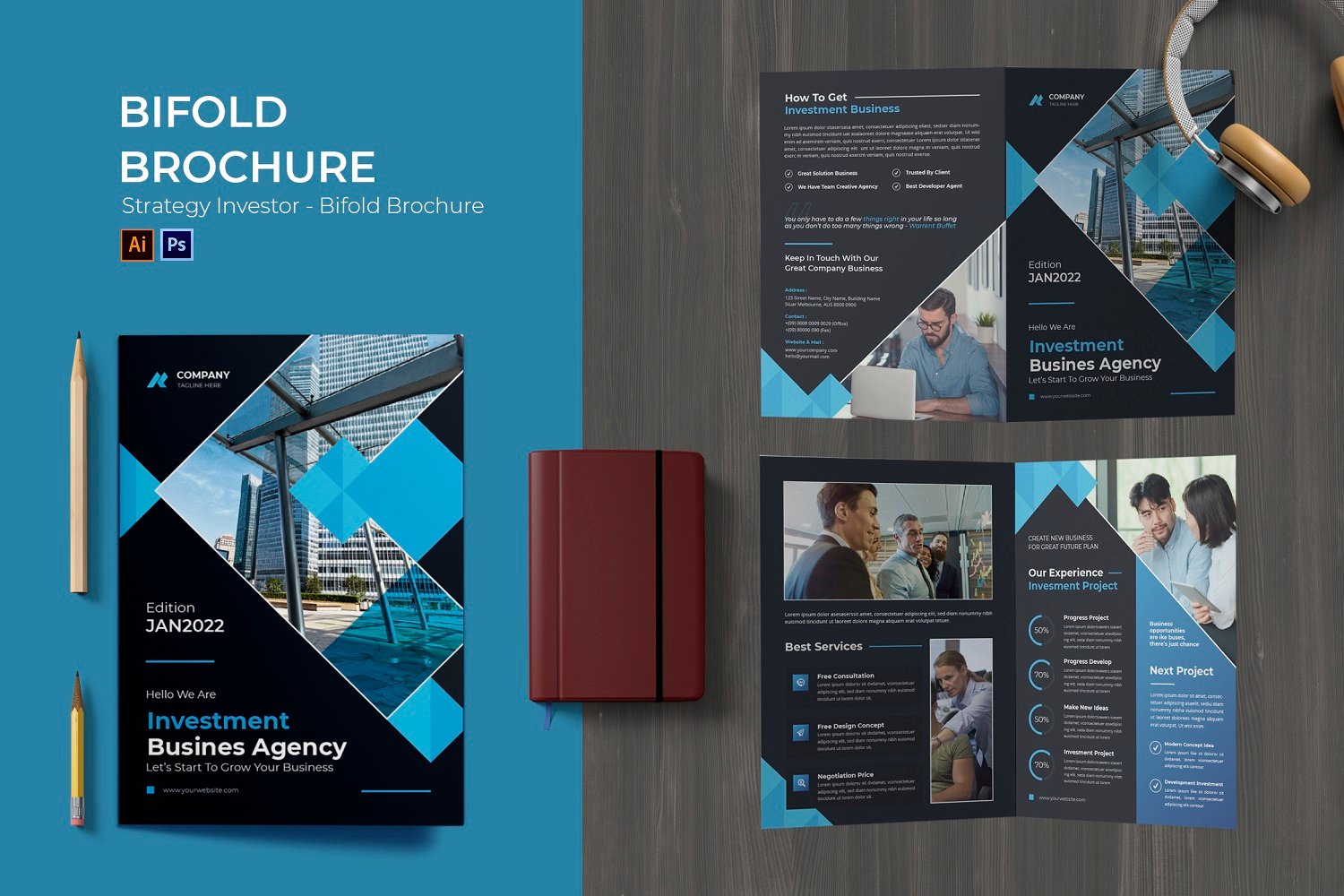 Strategy Investor Bifold Brochure