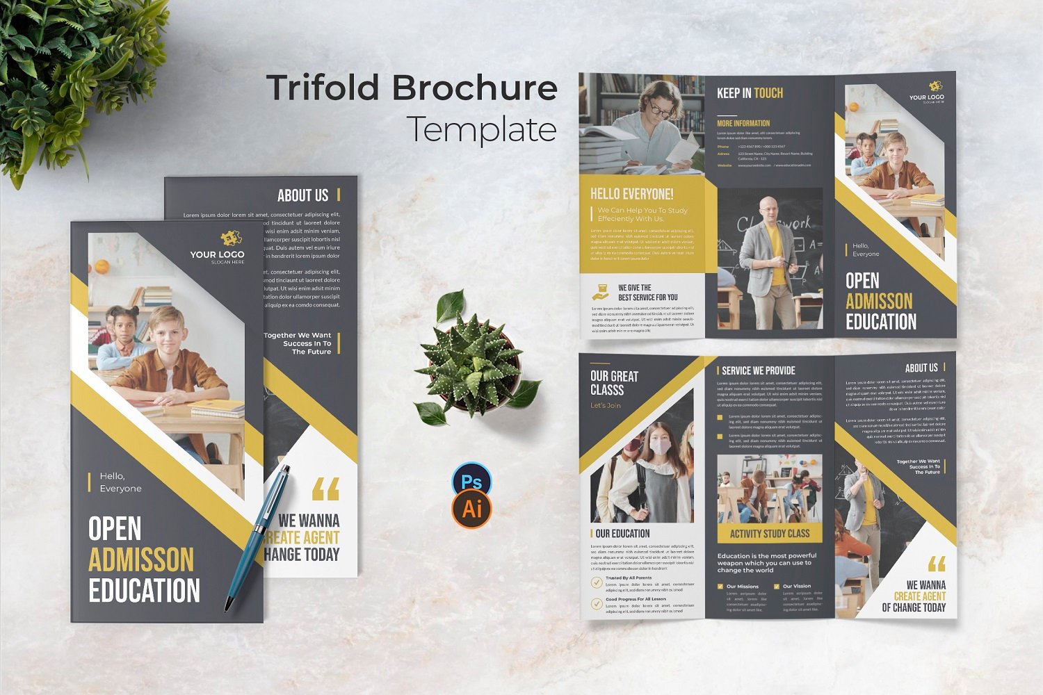 Open Admission Trifold Brochure