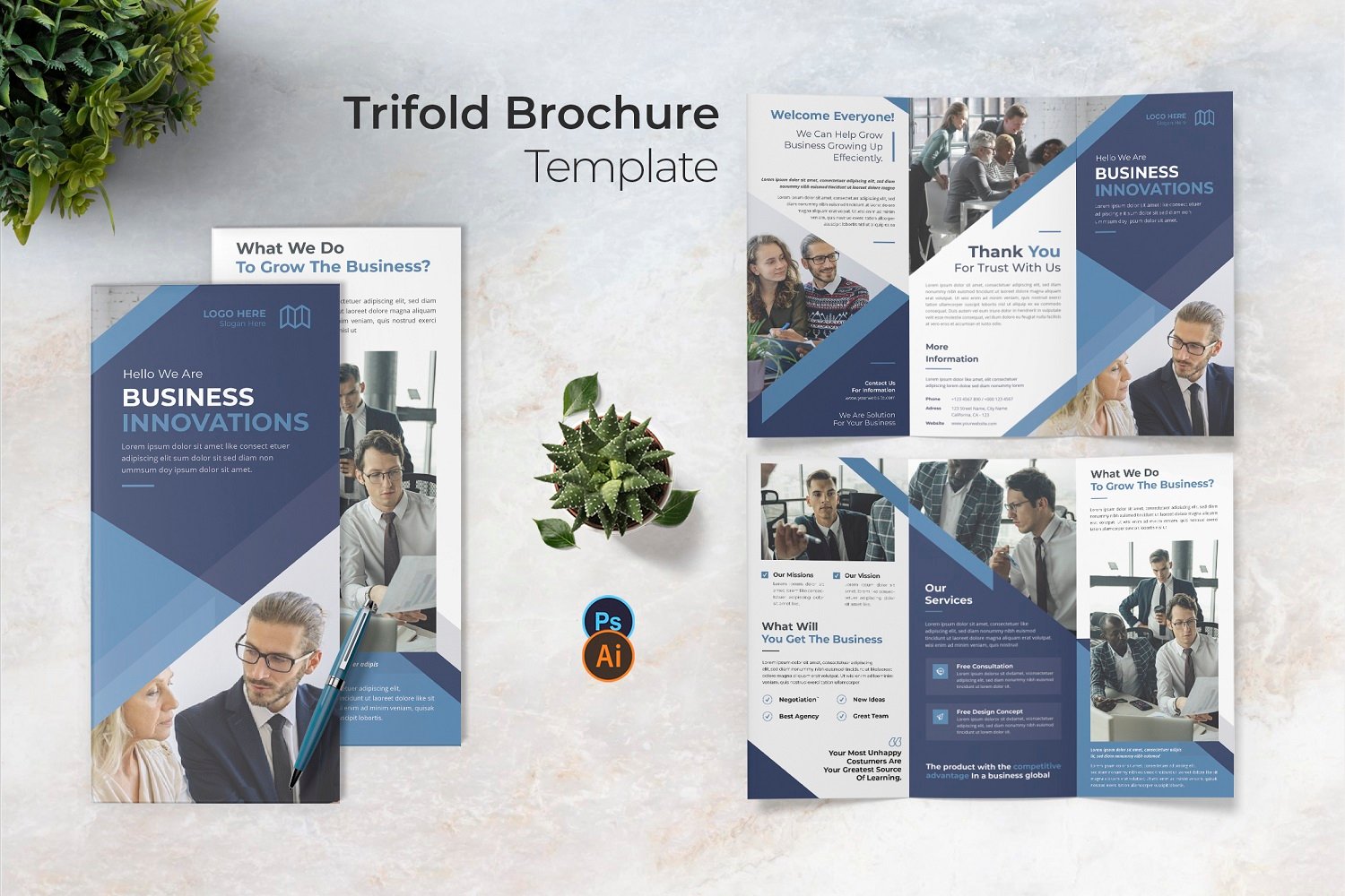 Innovation Strategy Trifold Brochure