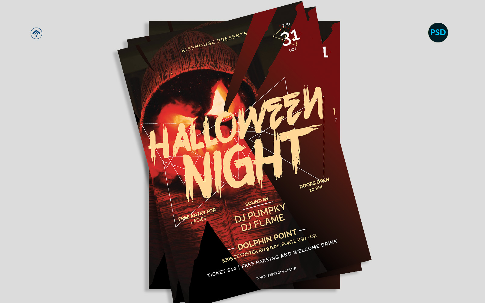 Halloween Events Flyer V1