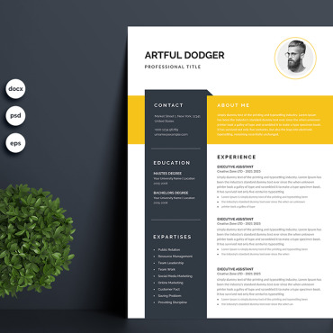 Page 3 Resume Templates 180558
