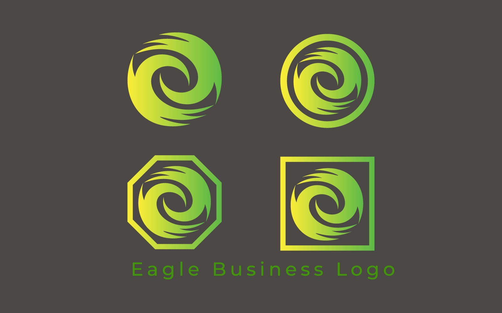 Eagle Business Logo template