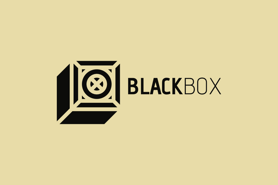 Black Box Logo Design Logo template