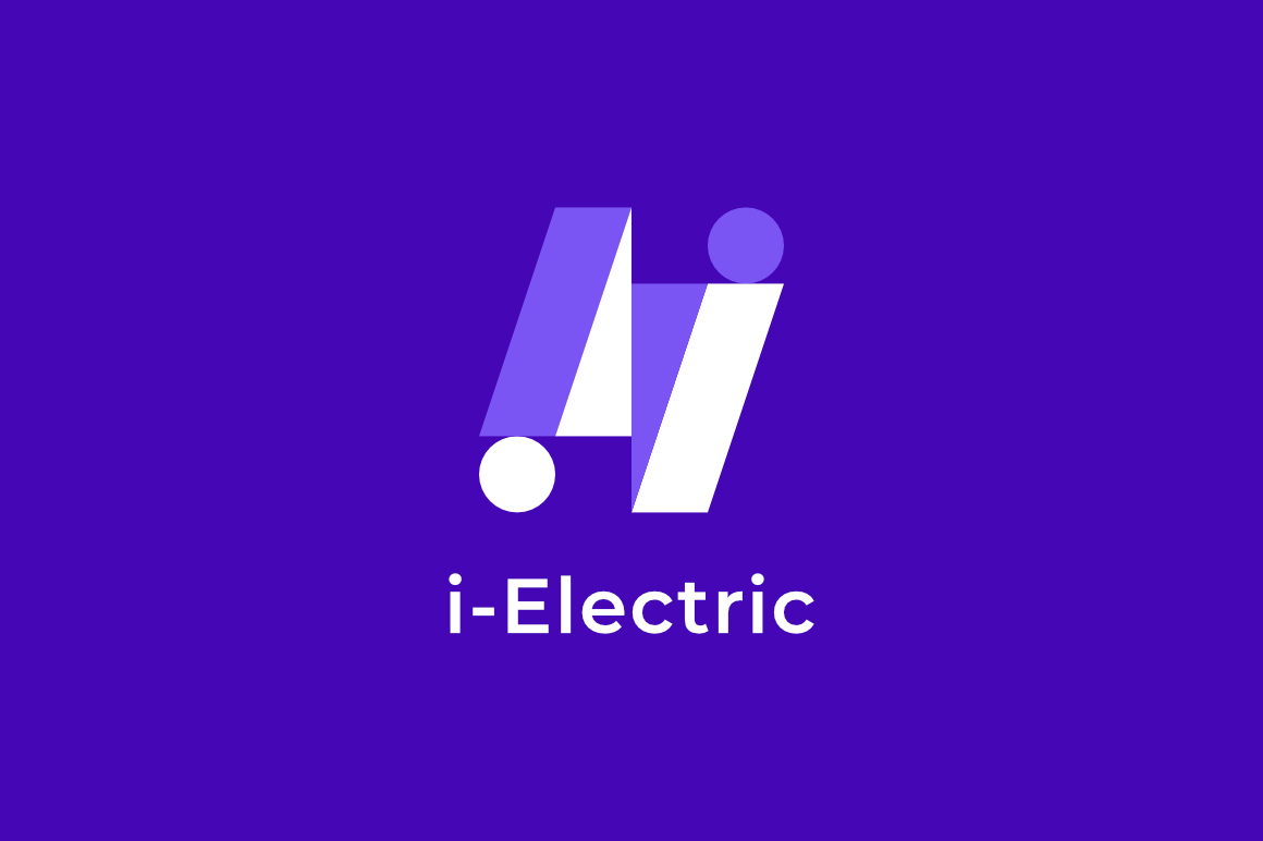 I Electric Industry Logo template