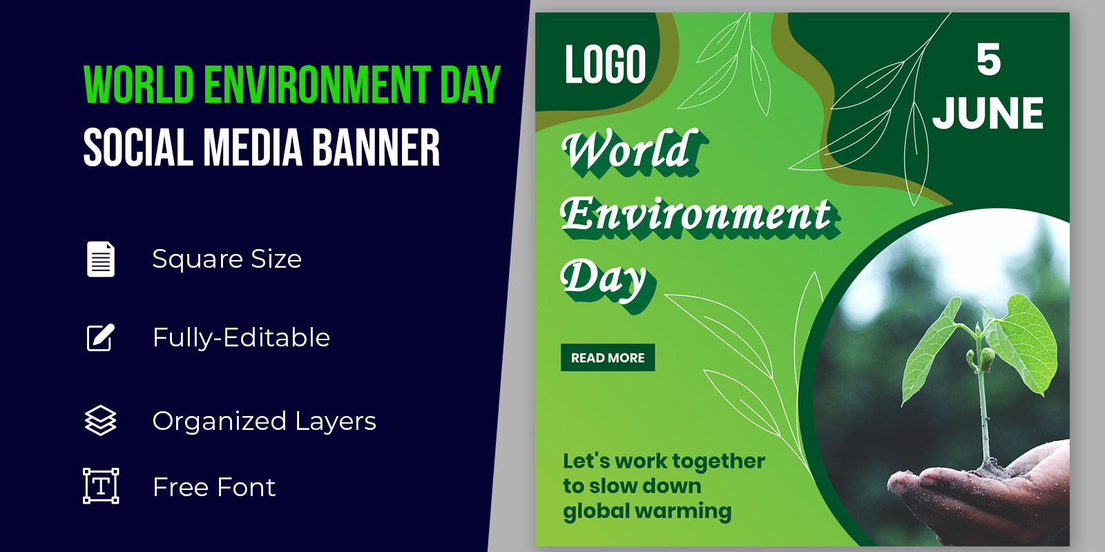 World Environment Day Social Media Poster