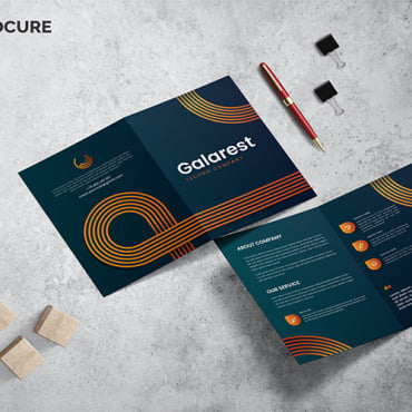 Trifold Flyer Corporate Identity 180651