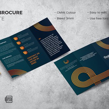 Trifold Flyer Corporate Identity 180652