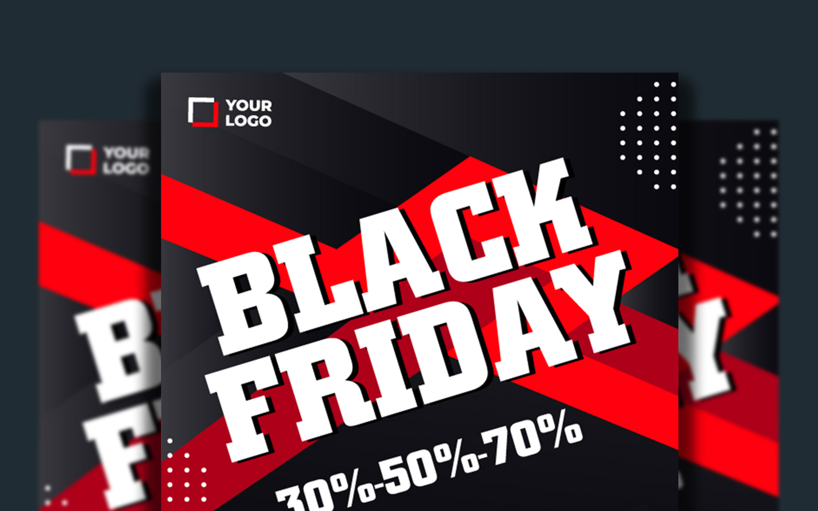 Black Friday Concept Flyer Template