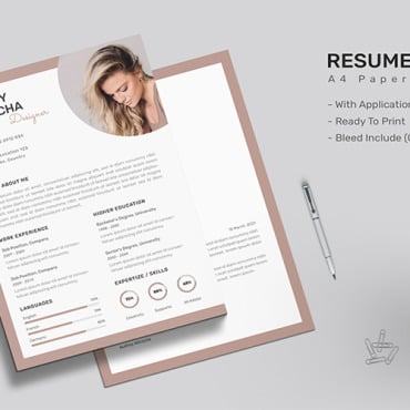 Business Work Resume Templates 180914