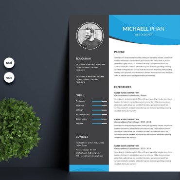 Page 3 Resume Templates 180917