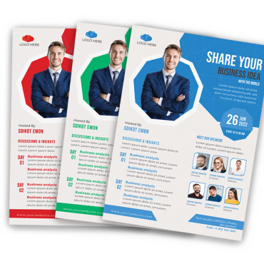 Conference Flyercompanyconferenceconference Corporate Identity 180972