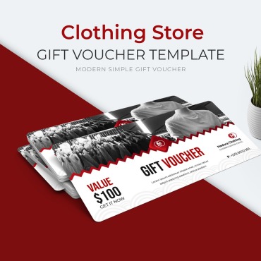 Voucher Gift Corporate Identity 180997