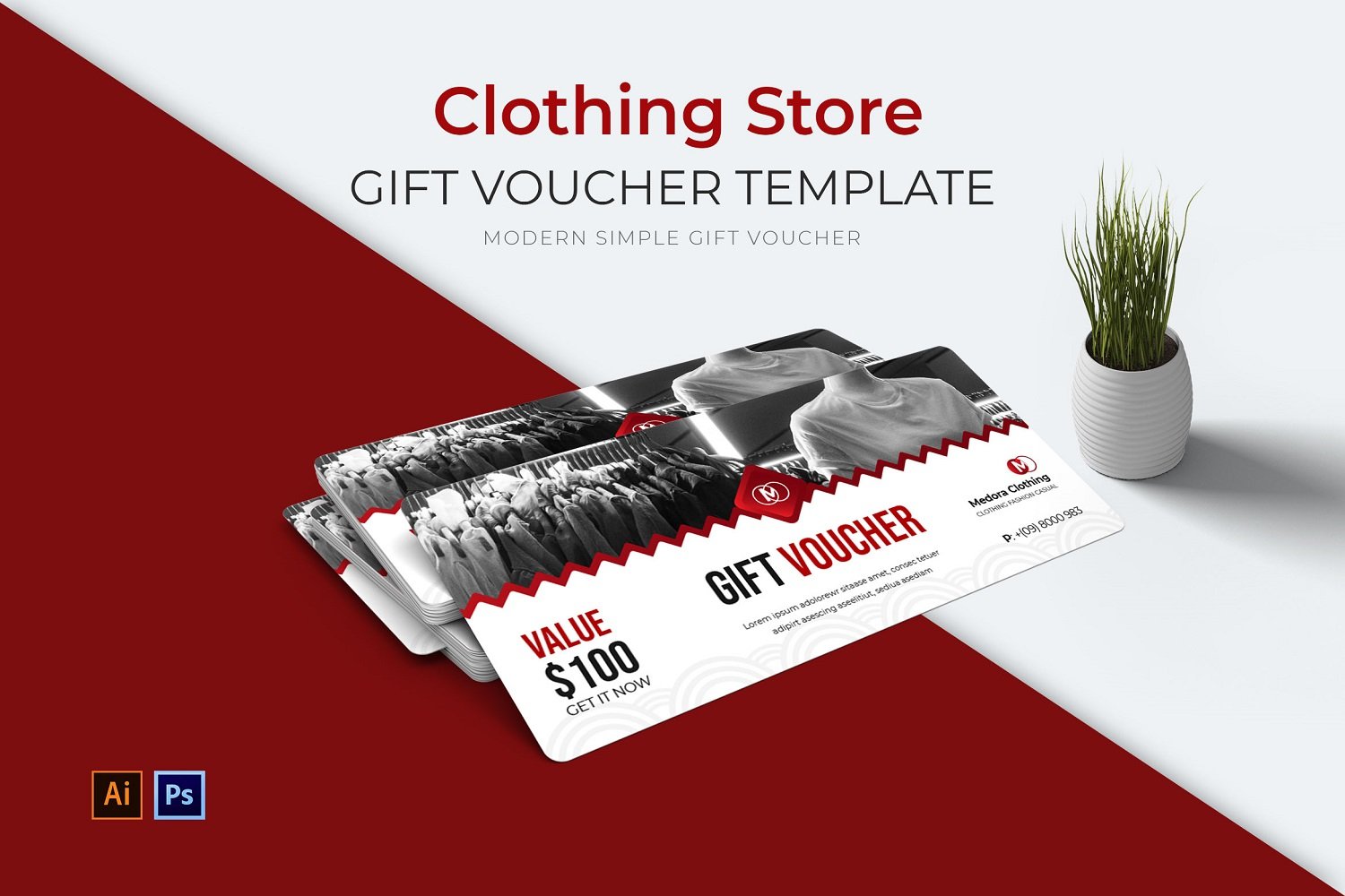 Clothing Store Gift Voucher